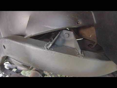 Rusty Renegade: Ep 10- Right Rear Frame Patch and Shock Mount