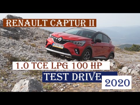 2020 Renault Captur II 1.0 TCE LPG 100 HP Interior Exterior Walkaround and Offroad Test Drive