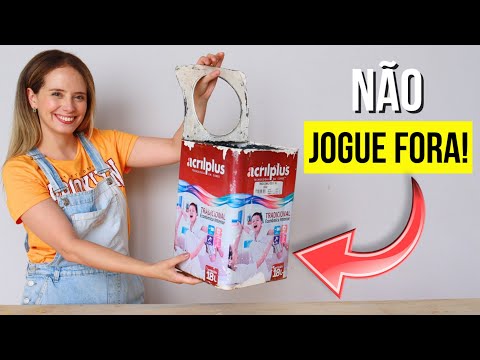 Look at this AMAZING IDEA with this PAINT CAN! YOU WILL FALL IN LOVE WITH THIS IDEA! FROM TRASH T...