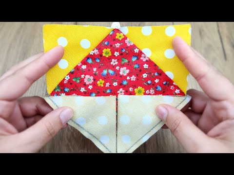 Patchwork square opening pattern work.