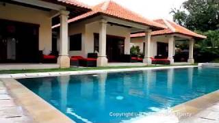 preview picture of video 'Seminyak Bali Villa Santi for rent sale 4 bedrooms private home'
