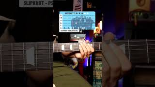 Slipknot - Psychosocial // Guitar tutorial