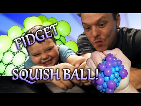 Fidget SQUISHY Mesh Ball!