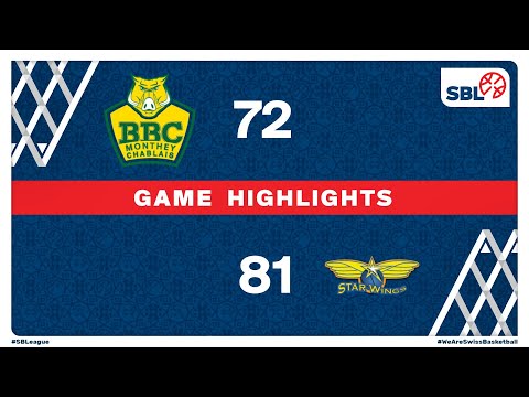 BBC Monthey-Chablais vs. Starwings Basket - Game Highlights