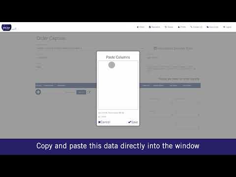 HOW TO CREATE AN ORDER Thumbnail