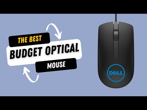 Dell ms116 wired optical mouse, 1000dpi, led tracking, scrol...