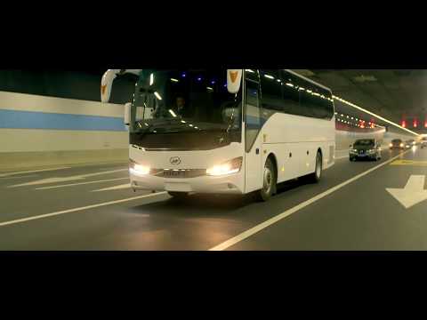 Overview of midi coach/bus Higer Super 9