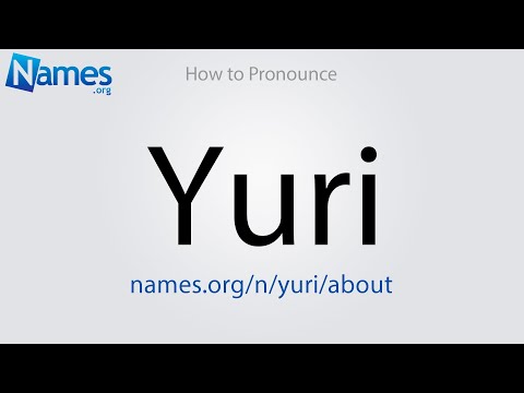 How to Pronounce Yuri