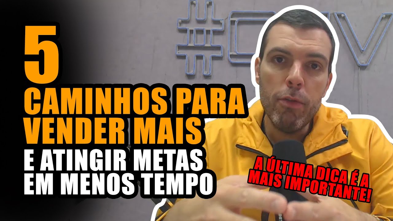 ESTOU VENDENDO POUCO, O QUE FAZER? | Thiago Concer