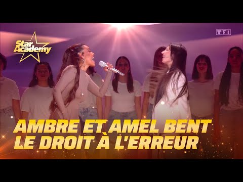Ambre et Amel Bent chantent « Le droit à l'erreur » | Prime 2 | Star Academy 2025
