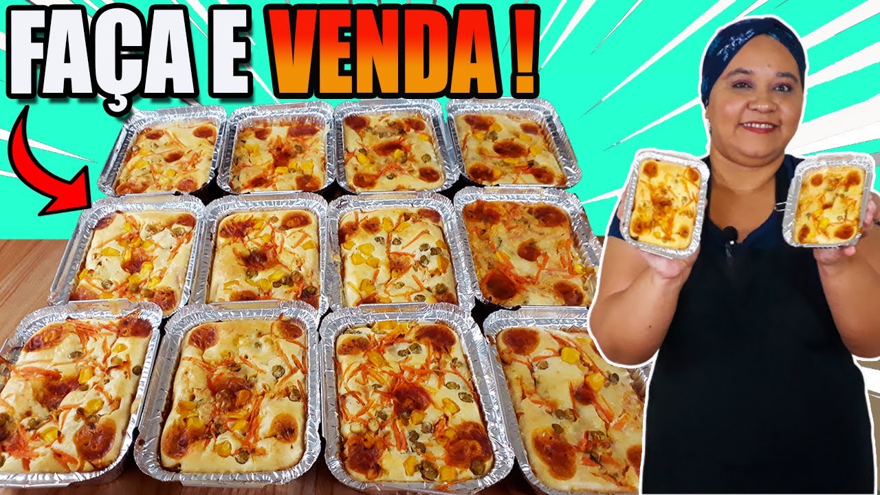 FATURE JÁ Com Essa Receita FÁCIL de Torta de Frango na MARMITA!