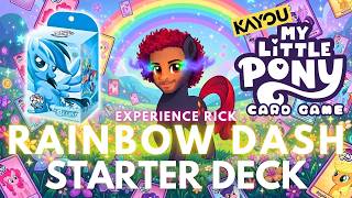 UNBOXING: Rainbow Dash Starter Deck from My Little Pony Card Game by Kayou