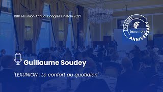 Guillaume Soudey - 19th Lexunion Annual Congress in Köln 2022