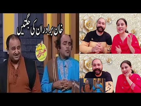 Indian Reaction On Khan Brothers Ki Jugtain  Nasir Chinyoti Honey Albela  Khabardar with Aftab Iqbal
