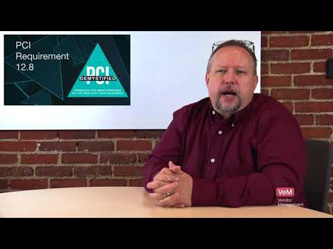 PCI Requirement 12.8 – Maintain Policies and Procedures to Manage Service Providers