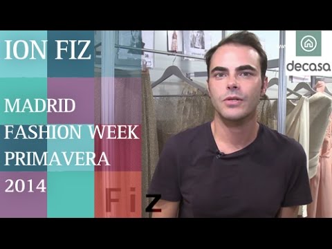 Ion Fiz (Diseñador) | Madrid Fashion Week Primavera - Verano 2014