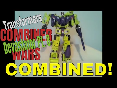 Transformers Combiner Wars Devastator combination video - GotBot True Review NUMBER 21
