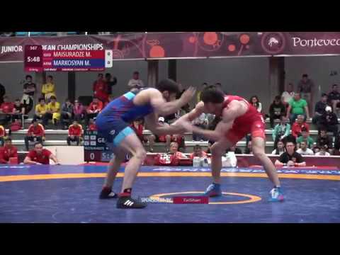 GOLD FS - 86 kg: M. MAISURADZE (GEO) v. M. MARKOSYAN (ARM)