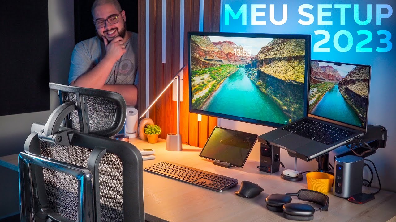 Meu SETUP dos Sonhos 2023! Tudo que uso Diariamente para Trabalhar!