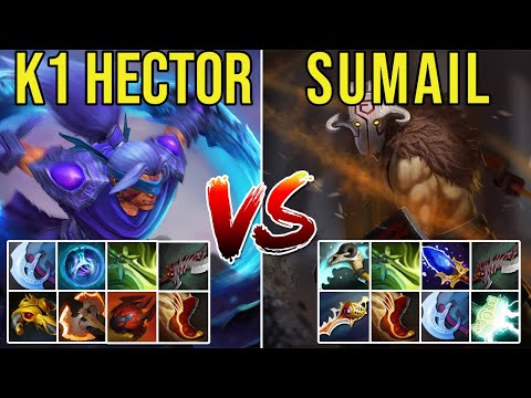 Battle of The Super Carry. SUMAIL Juggernaut Vs K1 HECTOR Anti Mage. 65 Minutes Battle.