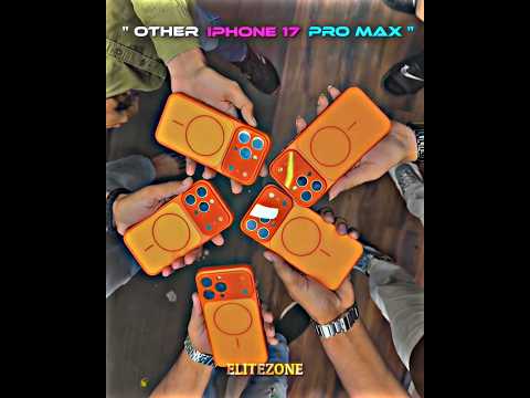 Other iPhone 17 Pro Max vs Last One ❤️‍🩹😅 | #shorts #usa #iPhone17