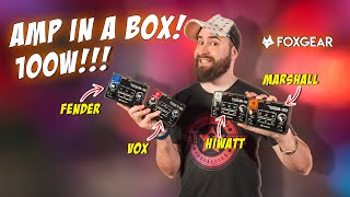 Video thumbnail for 100W AMP IN PEDAL BOX FORMAT? | Foxgear 100W Series by Mad Steex