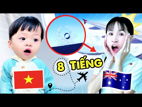 ZINO TAKES HIS FIRST 8-HOUR FLIGHT TO AUSTRALIA ✈️