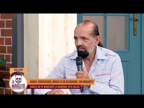 Daniel Iordăchioae, minus 42 de kilograme. Din dragoste