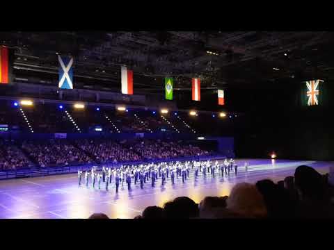 Birmingham Tattoo 2018 RAF Air Cadets National Marching Band