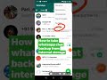 How To Take Whatsapp Chat Backup From Internal Storage In 30 Seconds Whatsapp Backup