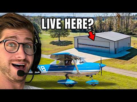 I Found a $800,000 Luxury Hangar Home! (Full Tour)