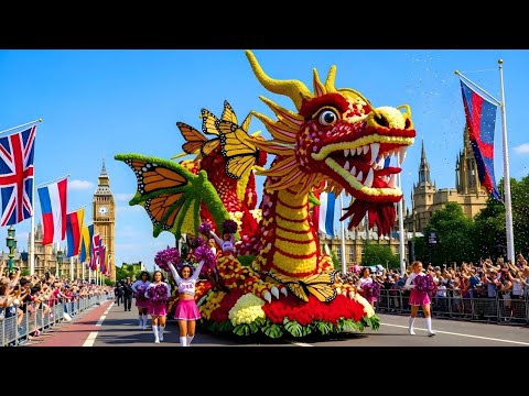 London Flower Parade 2026 LIVE Celebrations In Ultimate 4k