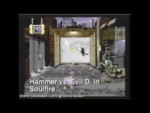 Hammer Vs Evil D in Soulfire (Unreleased MC Hammer Game For Sega CD)