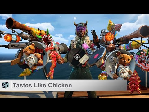 Sunset Overdrive Walkthrough - Act 3: Mission 3 - Tastes Like Chicken - Pyro Geysers