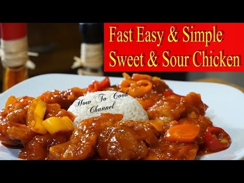 How To Make The Tastiest sweet and sour chicken