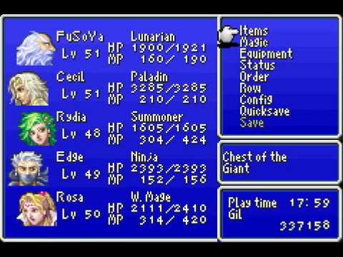 Let's Play Final Fantasy IV Advance #27 - Giant of Babel