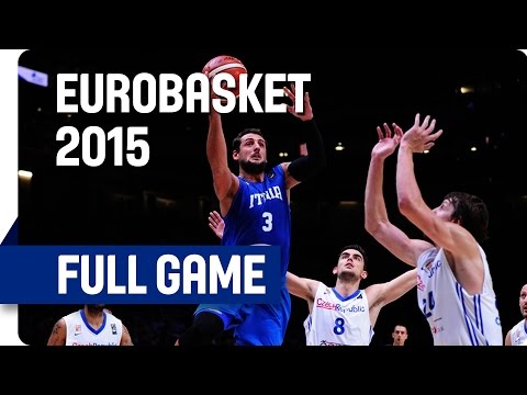 Czech Republic v Italy - Classification 5-8 - Full Game - Eurobasket 2015