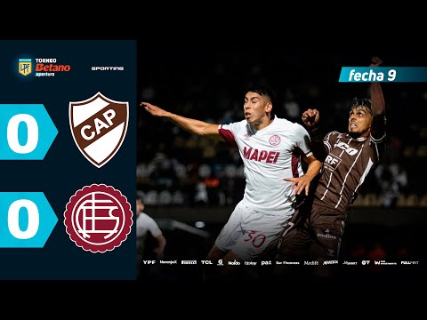 PLATENSE 0 - 0 LANÚS I Resumen del partido | #TorneoBetano Apertura 2025