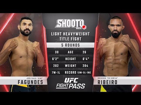 Brendson Ribeiro vs Joao Paulo Fagundes full fight