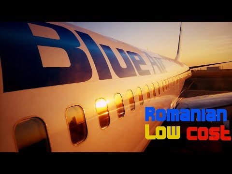 Blue Air, for once a good budget airline that gives you MORE (Turin to Paris, Boeing 737-800)