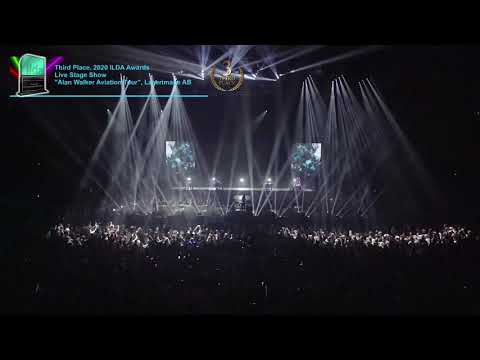 2020 ILDA Awards - 3rd Live Stage Show - "Alan Walker Aviation Tour", Laserimage AB