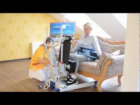 NOVACARE ProLift S222 - Aufricht Patieneten Lifter mit dem 3-Punkte Konzept