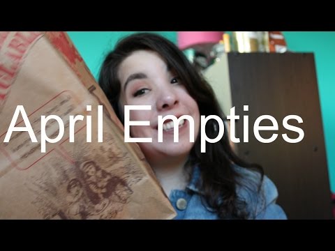 April Empties Video
