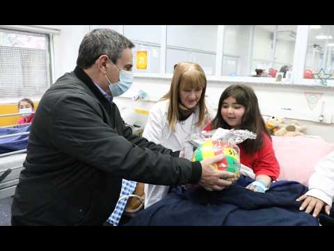 Un día de alegría y esperanza en el Hospital del Niño Jesús