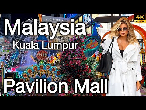 Pavilion Mall Kuala Lumpur Malaysia 🇲🇾 Most Popular Shopping Destination! [ 4K ] Walking Tour