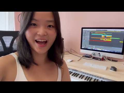 VLOG | How I Built a Music Workstation Desk with An 88-key Keyboard Tray from Scratch