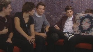 Interview: One Direction on their new album Take Me Home