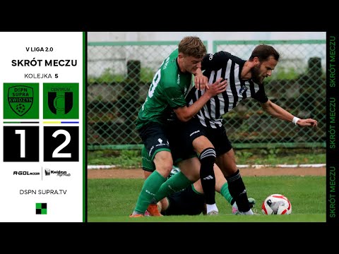 DSPN SUPRA Kwidzyn - KS CENTRUM Pelplin - 1:2(0:1) - Skrót Spotkania 5 kolejki rozgrywek V-tej Ligi