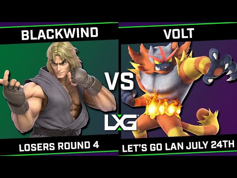 Blackwind (Kazuya/Ken) vs Volt (Incineroar) - LXG Let's Go LAN July 24th