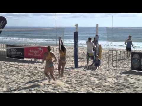 Queensland    STATE FINALS   Beach Volleyball Series .  27th February.m4v